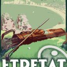 Decoration 16x20 Poster.Room art wall design.Golf.Etretat.9064