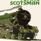 Decoration 16x20 Poster.Room art wall design.Flying Scotsman.Railroad train.9067