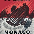 Decoration 16x20 Poster.Room art wall design.18th Grand Prix car race.Monaco.9087