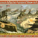 Decoration 16x20 Poster.Room art wall design.Circus naval war.9210