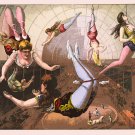 Decoration 16x20 Poster.Room art wall design.Circus.Acrobats.9228