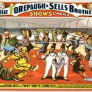 Decoration 16x20 Poster.Room art wall design.Circus acts.Clown.9232