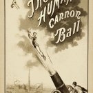 Decoration 16x20 Poster.Room art wall design.Circus.Human cannon ball.9242 Decoration 16x20 Poster.Room art wall design.Circus.Human cannon ball.9242