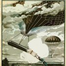Decoration 16x20 Poster.Room art wall design.Circus Parachute.9265