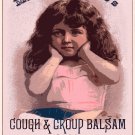 Decoration 16x20 Poster.Room art wall design.Cough balsam.Victorian Medicine.9333