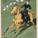 16x20 Poster decor.Room art wall design.Jugend Youth magazine Horse riding.9415