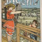 16x20 Poster decor.Room art wall design.Jugend Youth magazine Women by the beach.9418