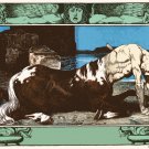 16x20 Poster decor.Room art wall design.Jugend Youth magazine Centaur death.9435