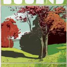 16x20 Poster decor.Room art wall design.Jugend Youth magazine Resting on the lawn.9454