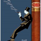 7913.Decoration Poster.Home Room wall design.Romeo Julieta Cuban cigar ad.Blue