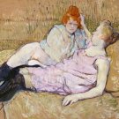 12301.Decoration POSTER.Room interior wall art decor.Henri Lautrec Prostitutes