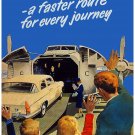 7761.Decoration Poster.Home Room wall interior design.Aviation.Travel with car