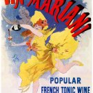 7508.Decoration Poster.Home Room interior art design.Wine Mariani.French Nouveau
