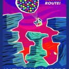 Decoration Poster.Home room art.Interior design.Air balloon travel Tepui.7351