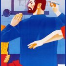 10674.Decorative Poster.Interior design art.Home room wall decor.Soviet Worker