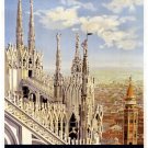 7593.Decoration Poster.Home Room wall art design print.Milano vacation.Italy
