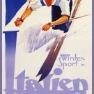 Decoration Poster.Home room art.Interior design.Italian Ski.Sport.Italy.7401