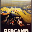 7714.Decoration Poster.Home Room wall interior design art.Bergamo.Travel Italy