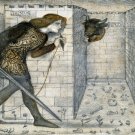 12360.Decoration Poster.Room interior wall art decor.Theseus and the Minotaurus