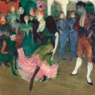 12300.Decoration POSTER.Room interior wall art decor.Lautrec Dancing Bolero