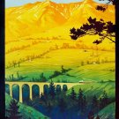 3015.Auvergne Plomb Du Cantal France Travel POSTER.French Art Office decor