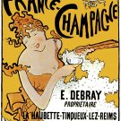 10936.Decoration Poster.Home interior.Wall art decor.French Champagne.Nouveau