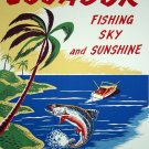 Decoration Poster.Home room art.Interior design.Ecuador.Fishing.Travel.7361