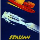7764.Decoration Poster.Home Room wall interior design.Italian Aerial.Aviation