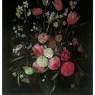 Decoration Poster.Home Room Interior design.Flower bouquet vase.6497