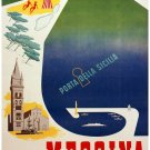 8096.Decoration Poster.Home Room wall art design.Messina.Travel Italy.Decor