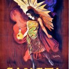 8032.Decoration Poster.Room wall interior design.Cappiello Sancta liquor.Bar art