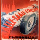 Decoration Poster.Home room art.Interior design.1951 German car race.Red.7405