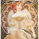 7934.Decoration Poster.Home Room wall interior design.Mucha Automatique Nouveau