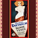 8577.Decoration movie Poster.Home Room wall art design.Blonde Venus.Dietrich