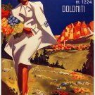 7721.Decoration Poster.Home Room wall interior design.Cortina d'Ampezzo Dolomiti