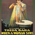8609.Decoration movie Poster.Home Room wall art design.When a woman sins.Weed