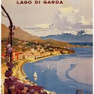 7715.Decoration Poster.Home Room wall interior design art.Gardone.Lake Garda
