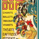 8708.Decoration Poster.Home Room wall art design.Coqd'or French show decor