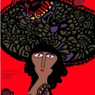 8369.Dulce y amargo.hungarin film.woman in hat.POSTER.movie decor Cuban art