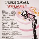 9714.Decoration Poster.Room Wall art.Home interior decor.Applause Bacall movie