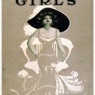 7948.Decoration Poster.Home Room wall fashion design.Clyde Fitch Girls.Theater