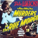 8690.Decoration Poster print.Home Room wall art design.Rue Morgue Murders movie