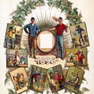 9490.Decoration Poster.Room Wall art.Home decor.1896 brewing worker.Beer.Mancave