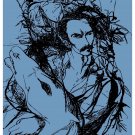 Jose Marti's drawing historical Decor Poster.Graphic Art Interior design 3159