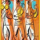 8382.Decoration Poster.Home Room wall design print.3 singers musicians.Decor