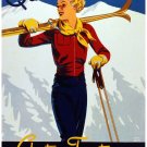 7594.Decoration Poster.Home Room wall art design print.Quebec Canadian Ski