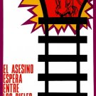 4525.El asesino espera entre los rieles.movie.POSTER.Decoration.Wall room art