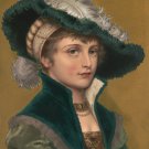 9613.Decoration Poster.Room Wall art.Home interior decor.Antique Girl Portrait