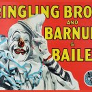 Decoration Poster.Home room art.Interior design.Ringling circus Clown show.7457