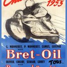 Decoration Poster.Home room art.Interior design.Motorcycle race.Bret Oil.7451